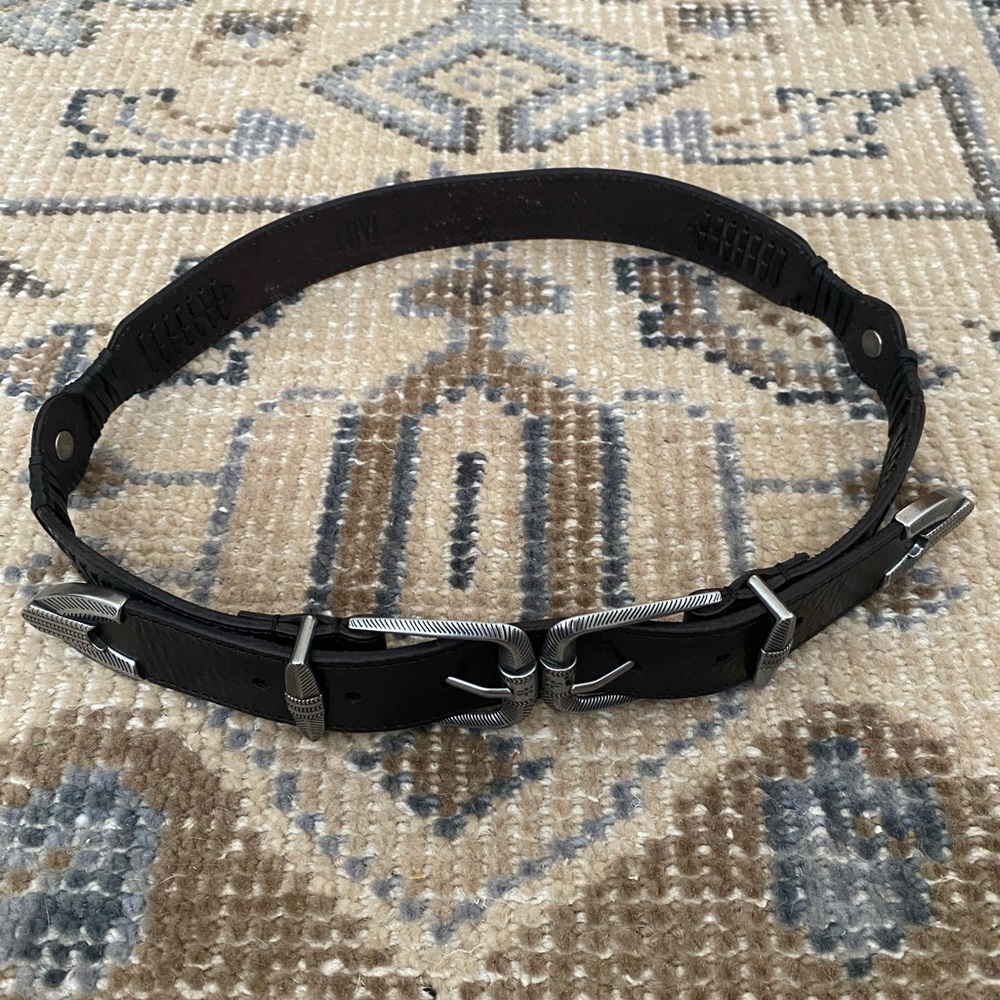 Frye Western Belt